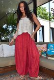 Tasha Damask Bloom Pant Rioja